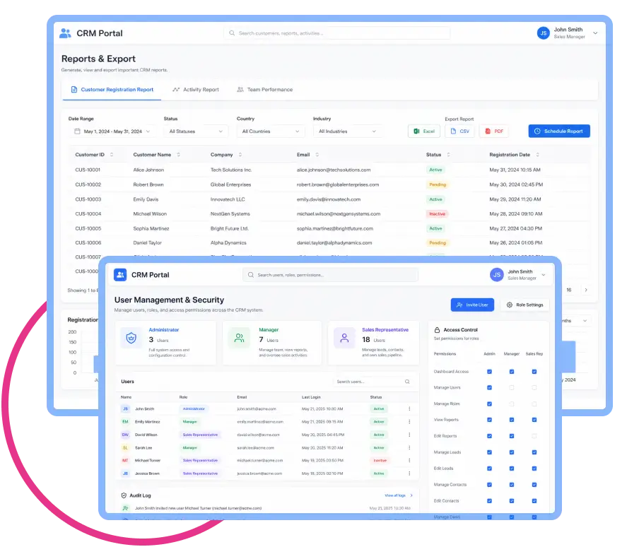 Customer Relationship Management Portal What Different